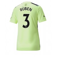 Manchester City Ruben Dias #3 Tredjetrøje Dame 2022-23 Kortærmet